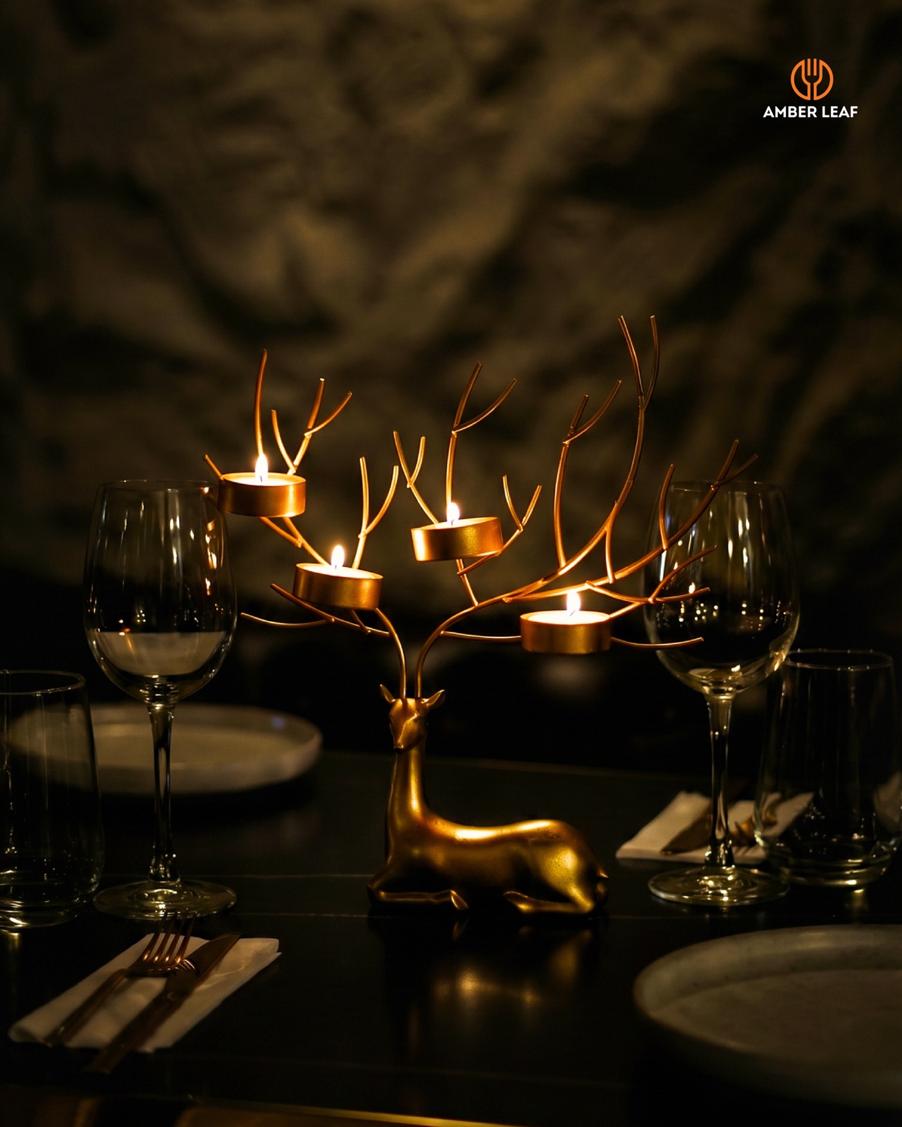 Amber Leaf Decor