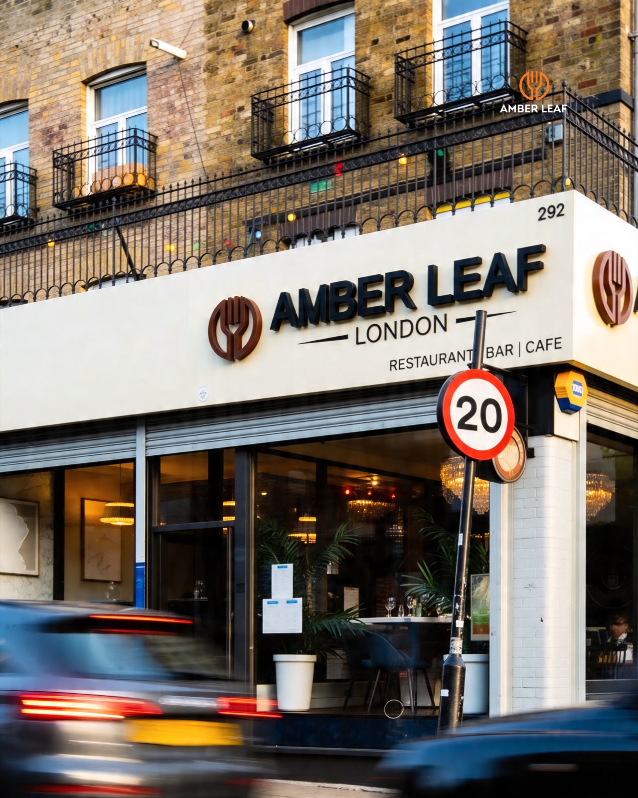 Amber Leaf London Exterior